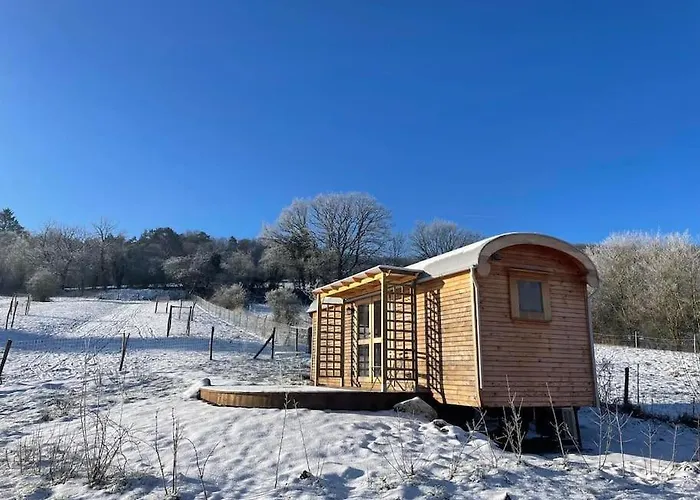Roulotte En Bois Tout Confort
